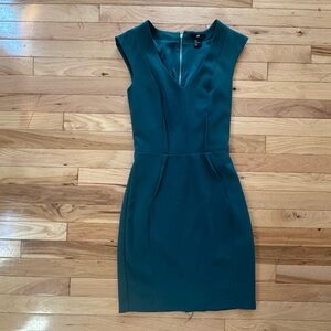 Elegant Teal Sleeveless Dress ladies size 2
